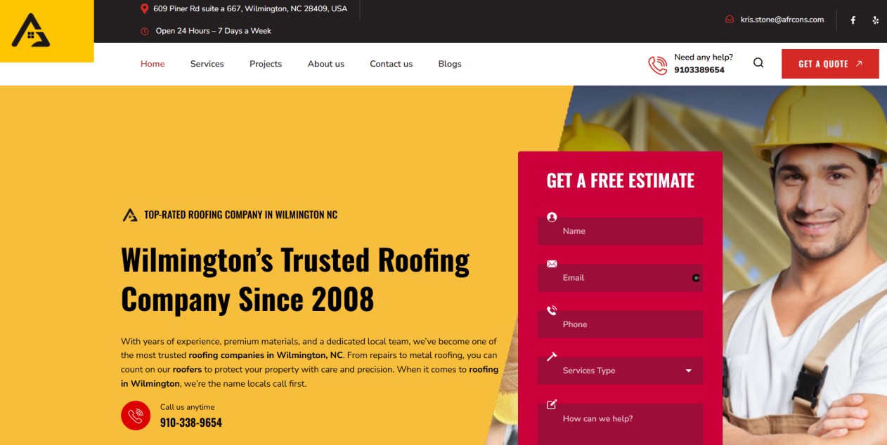 AFR Consulting Website