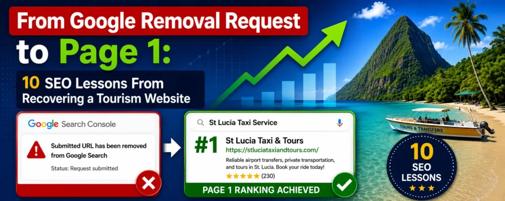 From Google Removal Request to Page 1 10 SEO Lessons From Recovering a Tourism Website