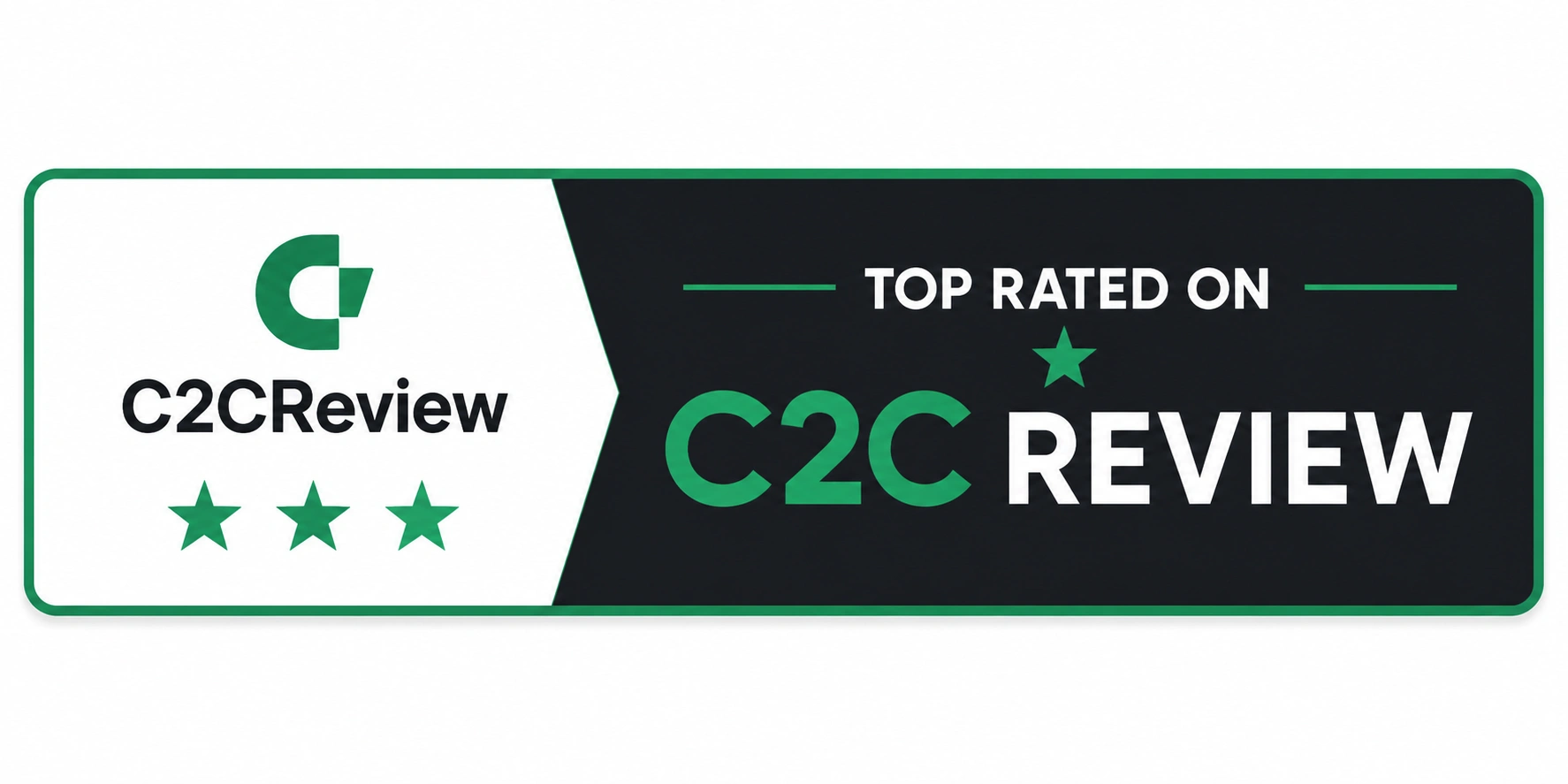C2C Review Top Rated Badge