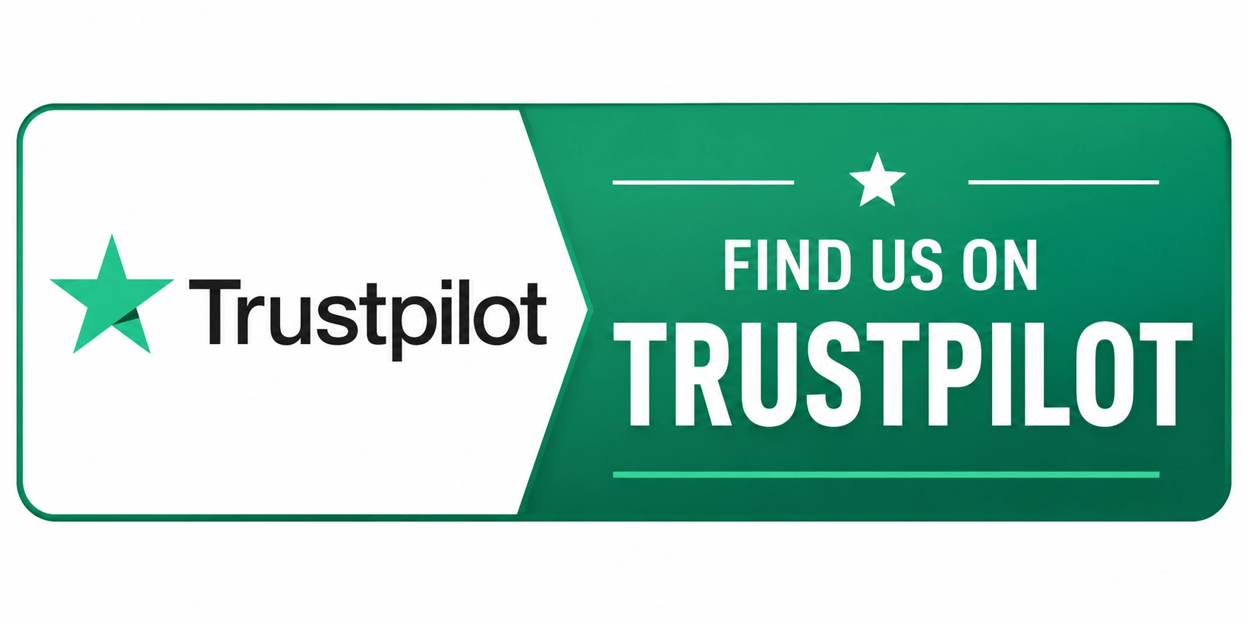 Find us on Trustpilot Badge