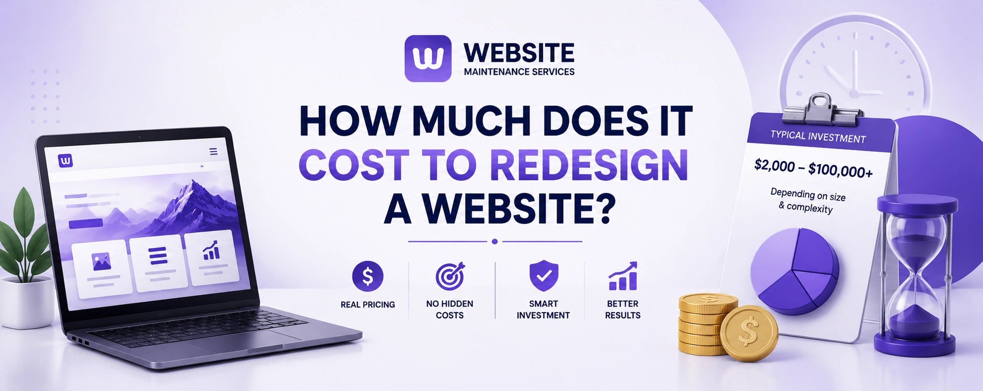 How Much Does It Cost to Redesign a Website? Website redesign pricing guide by Website Maintenance Services.